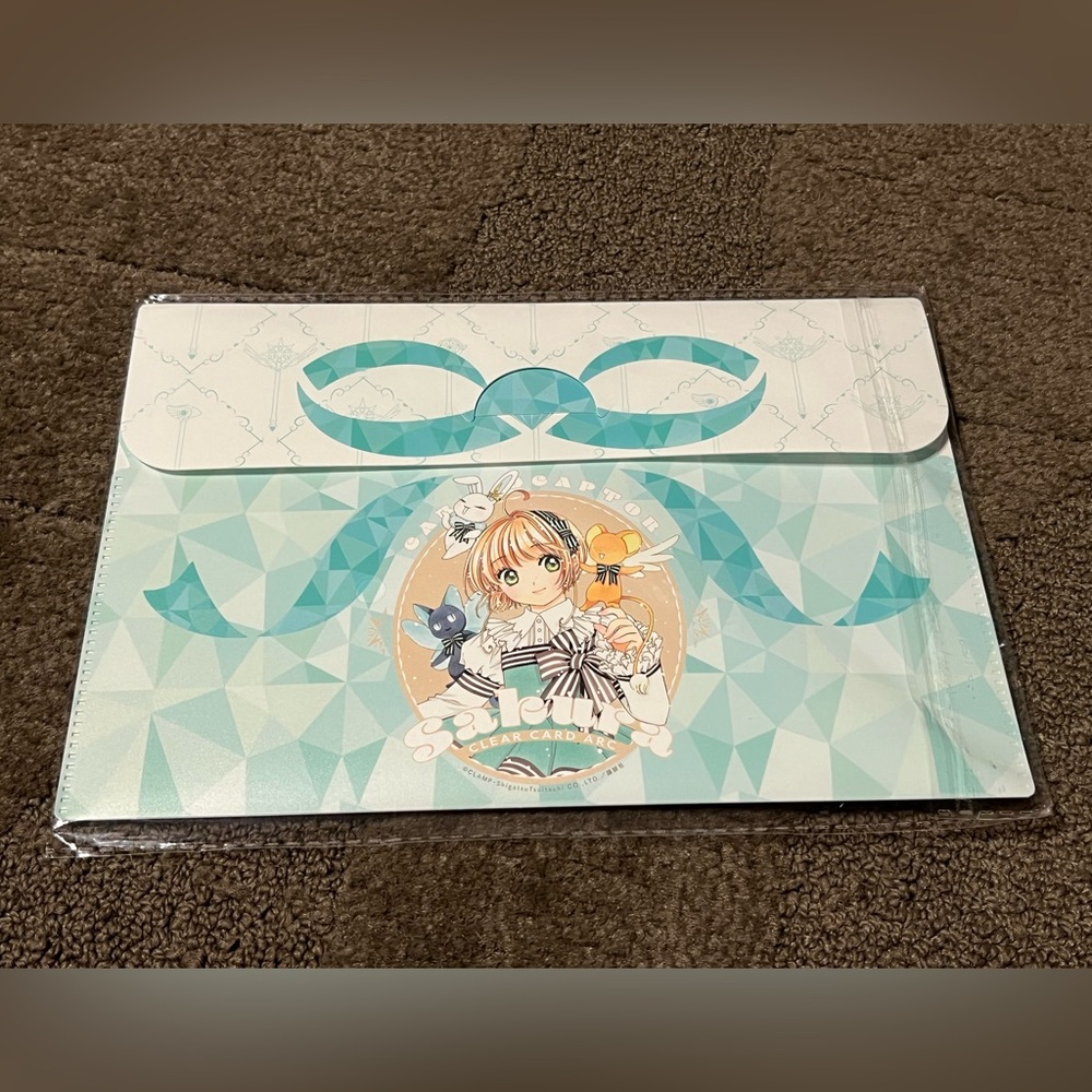 Cardcaptor Sakura Clear Card Arc Plastic File Folder Japan Official Anime Kawaii